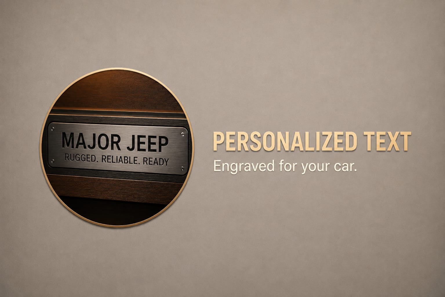Custom Nameplate